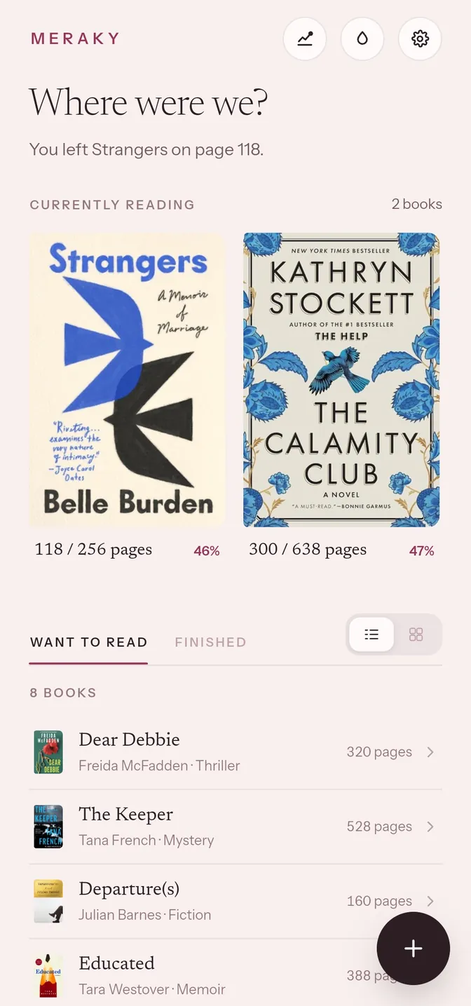 The same shelf on Bloom paper